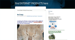Desktop Screenshot of internetproductshere.com